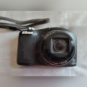 Nikon Black Compact Digital Camera